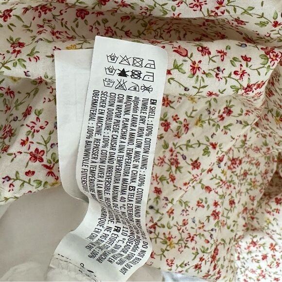 English Factory Floral Ruffled Midi Dress | Size 1X - Picture 7 of 10